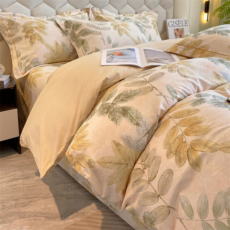 100% polyester microvezel bedrukte sets