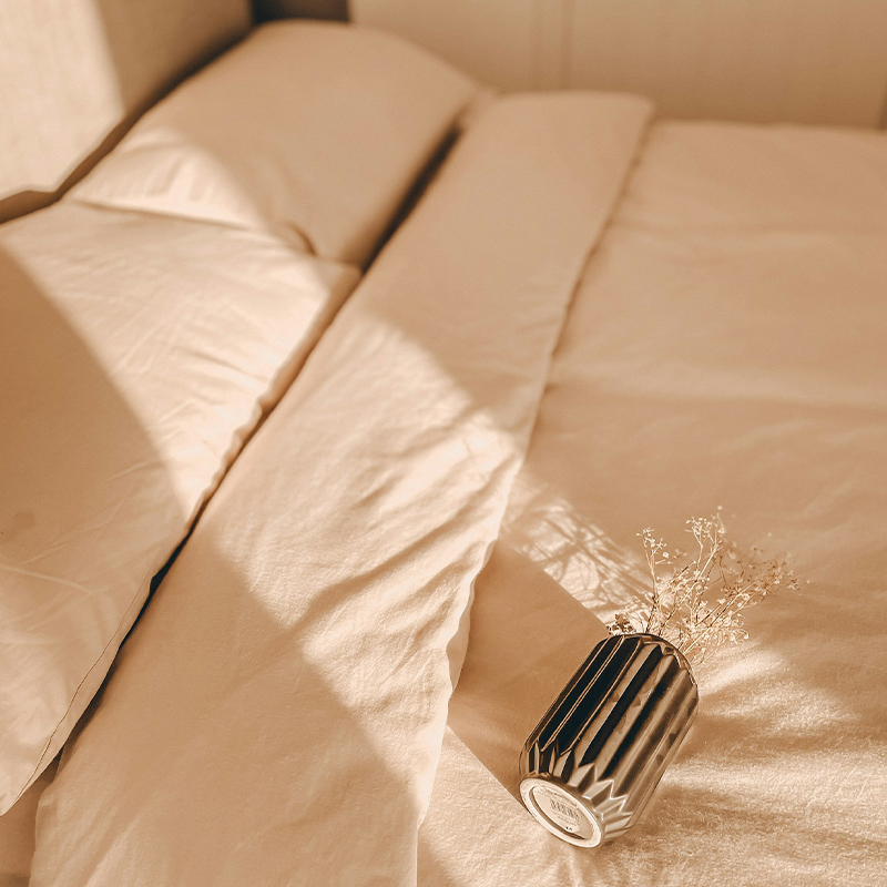 100% polyester microvezel geverfde beddengoedsets