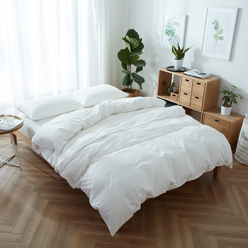 Beddengoedsets van gewassen katoen