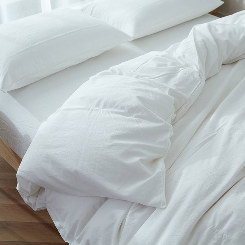 Beddengoedsets van gewassen katoen