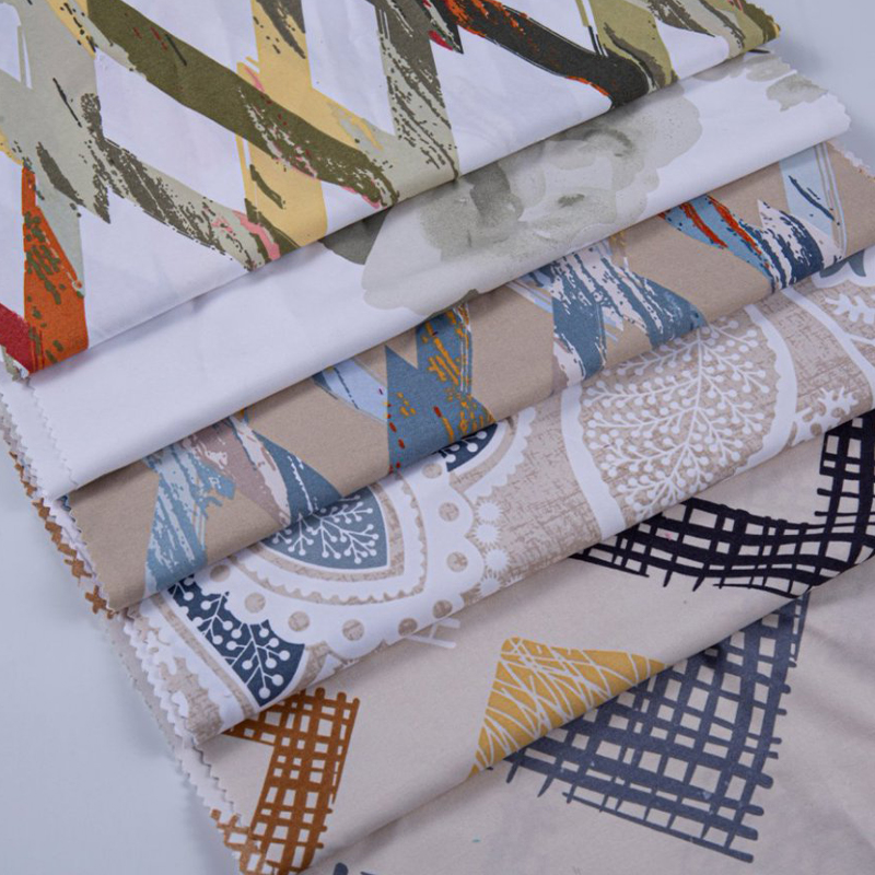 Huidvriendelijke polyester verspreide printstof