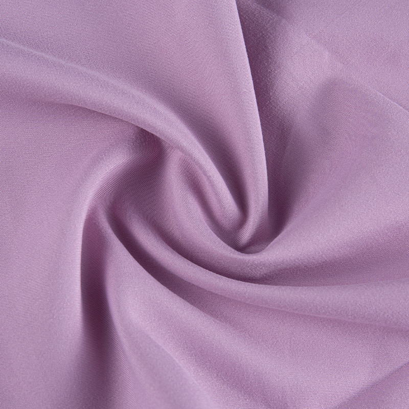 Lichtpaarse polyester geverfde frisse stof