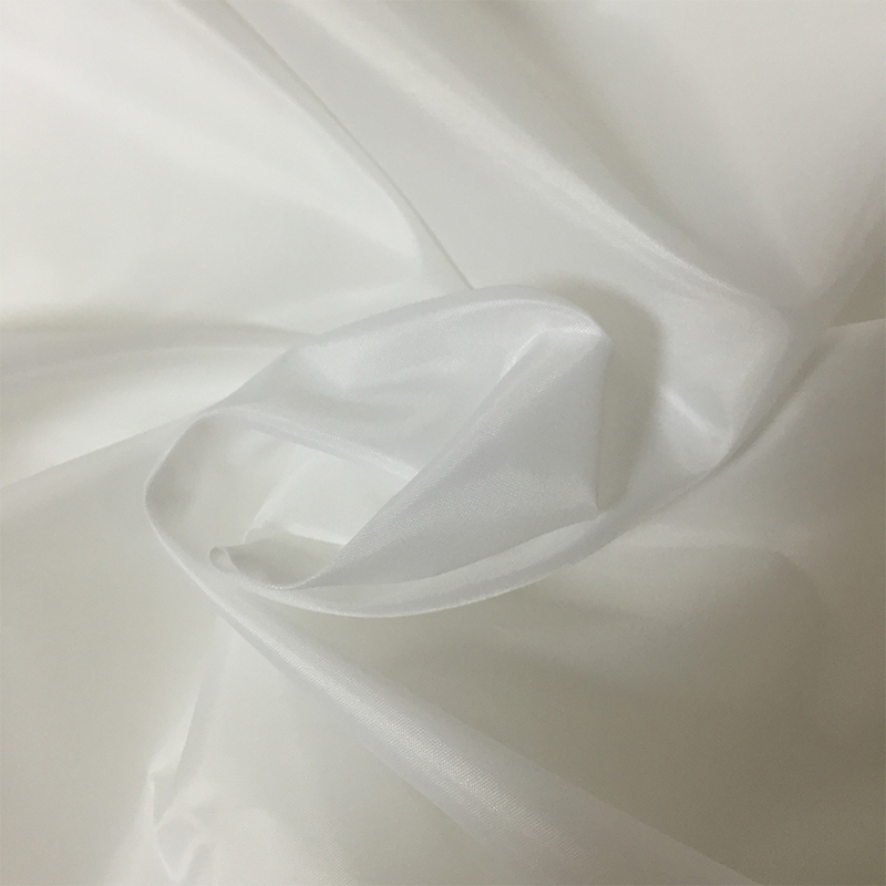 Zachte effen kleur polyester taftstof