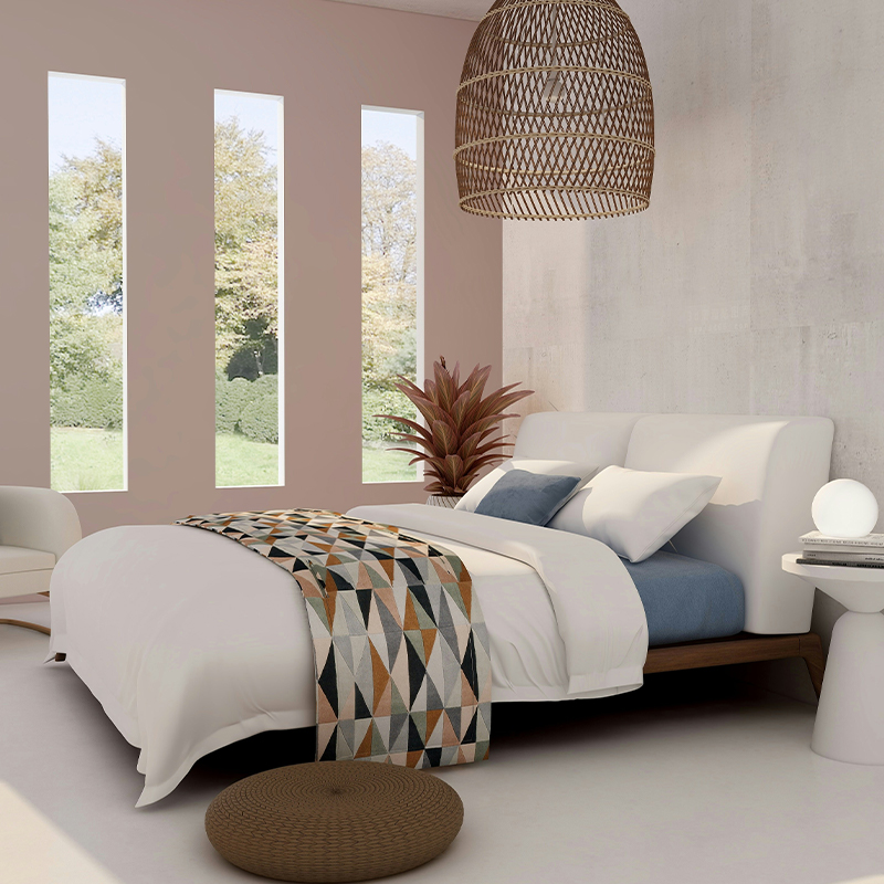 Populaire 100% polyester microvezel geverfde beddengoedsets