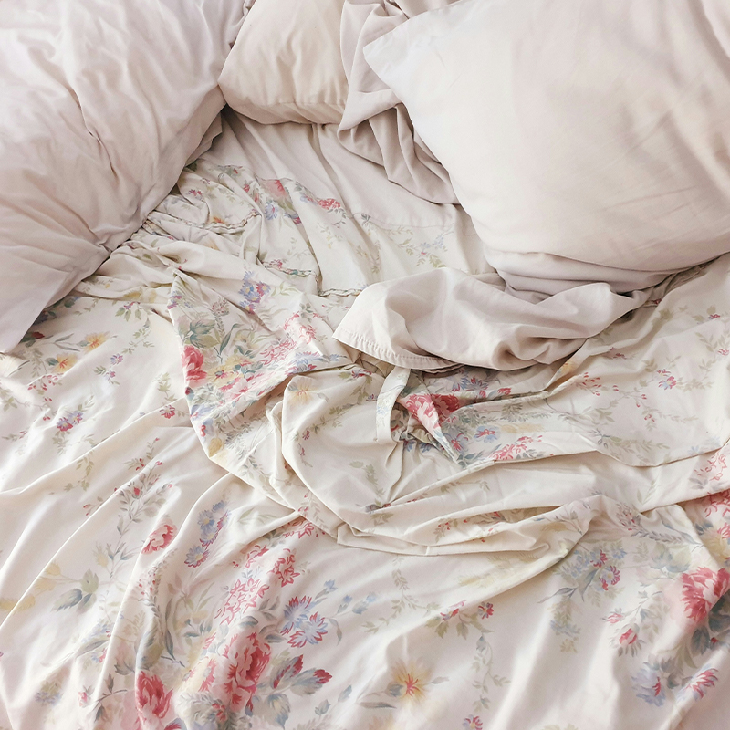 Ultrazachte 100% polyester microvezel bedrukte beddengoedset