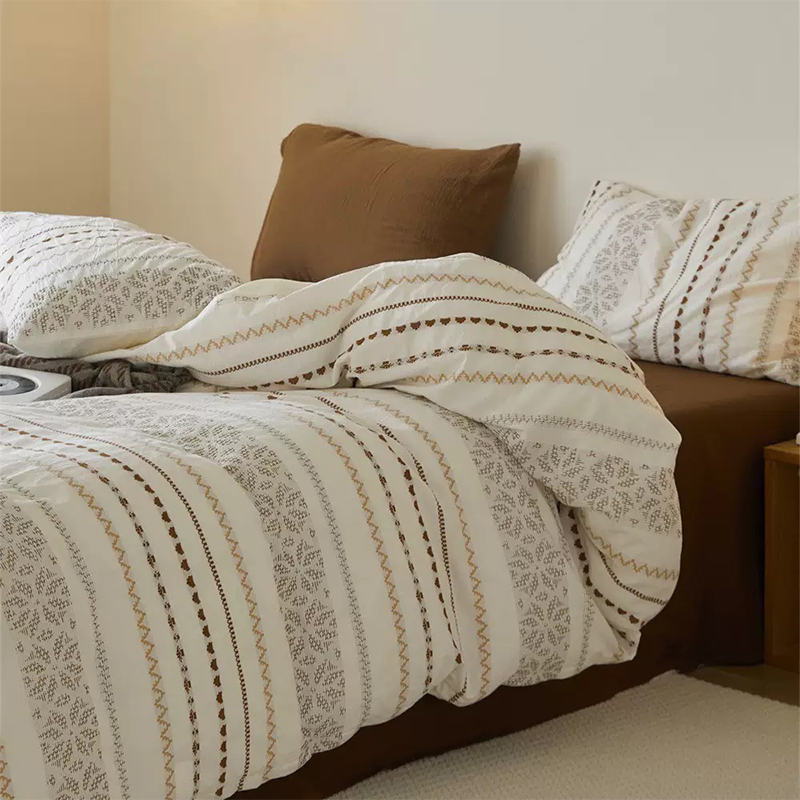Ultrazachte 100% polyester microvezel bedrukte beddengoedset