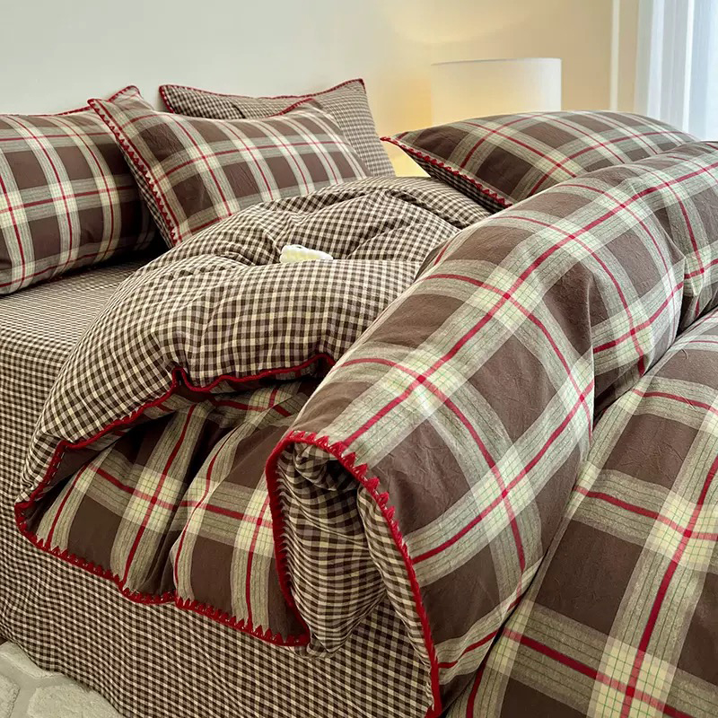 Ultrazachte 100% polyester microvezel bedrukte beddengoedset