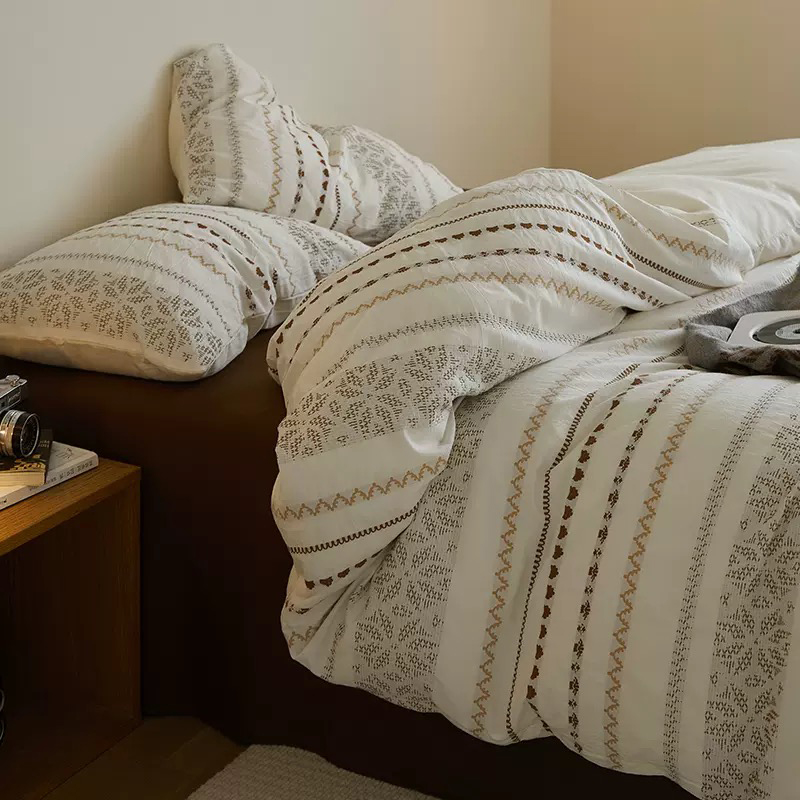 Ultrazachte 100% polyester microvezel bedrukte beddengoedset