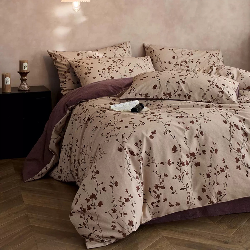 Ultrazachte 100% polyester microvezel bedrukte beddengoedset