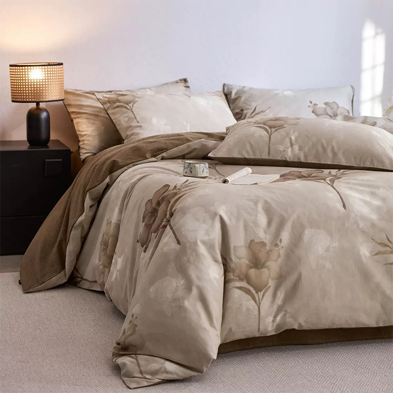 Ultrazachte 100% polyester microvezel bedrukte beddengoedset