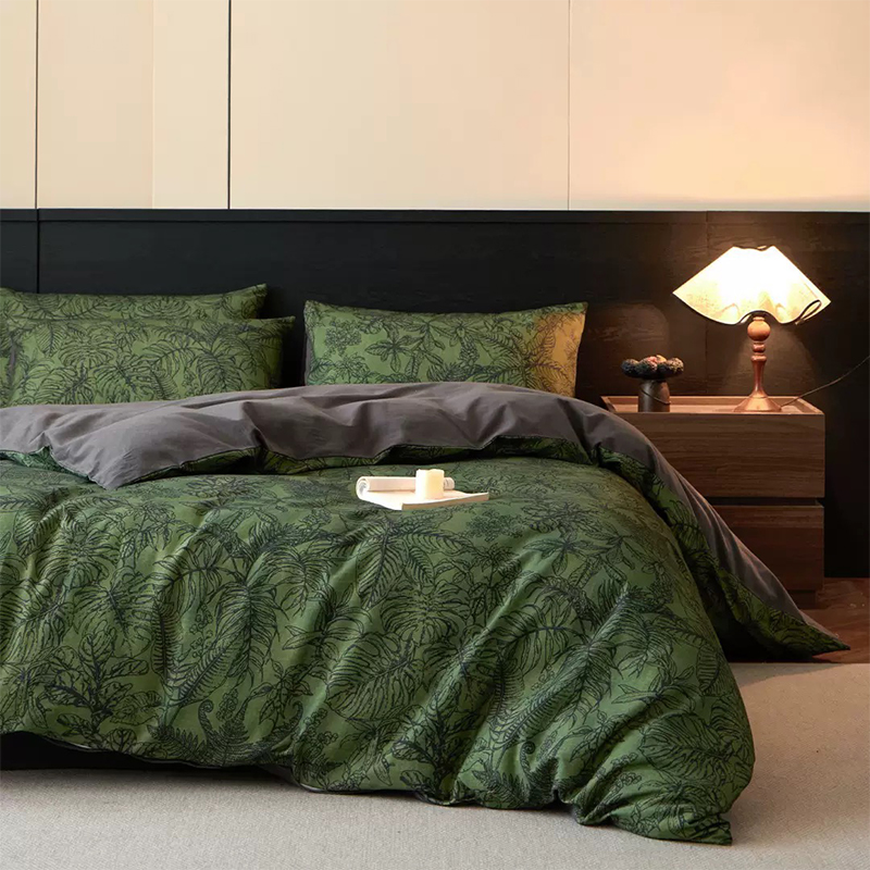 Ultrazachte 100% polyester microvezel bedrukte beddengoedset