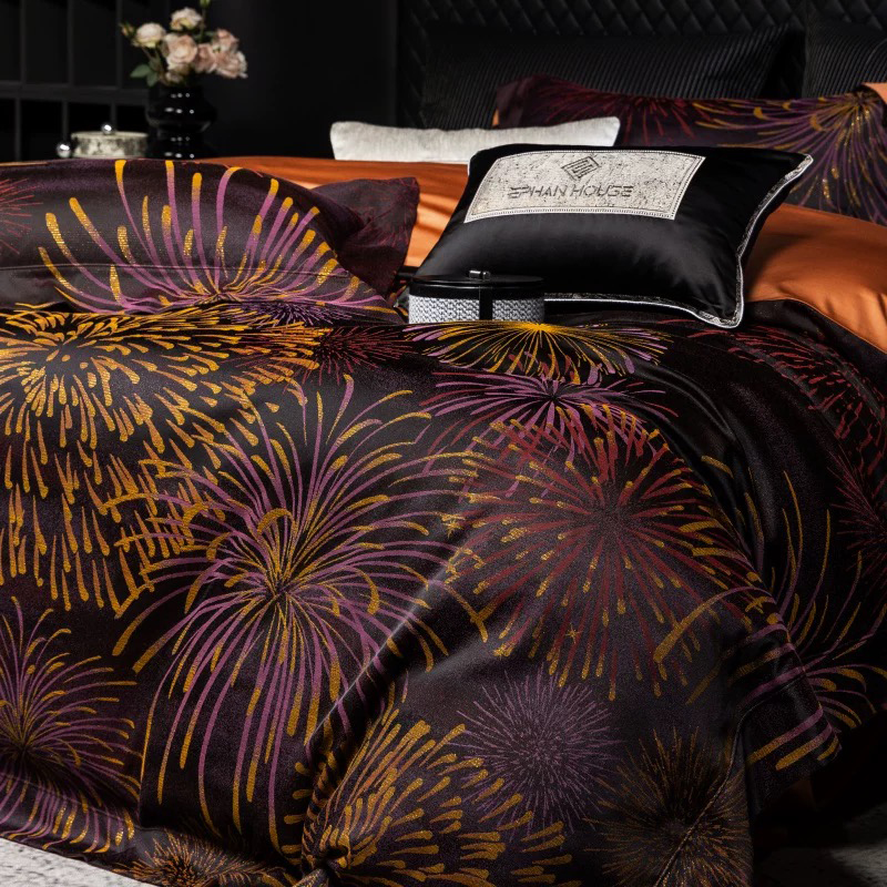 Ultrazachte 100% polyester microvezel bedrukte beddengoedset